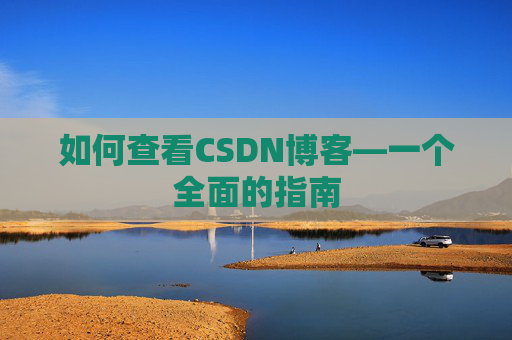 如何查看CSDN博客—一个全面的指南